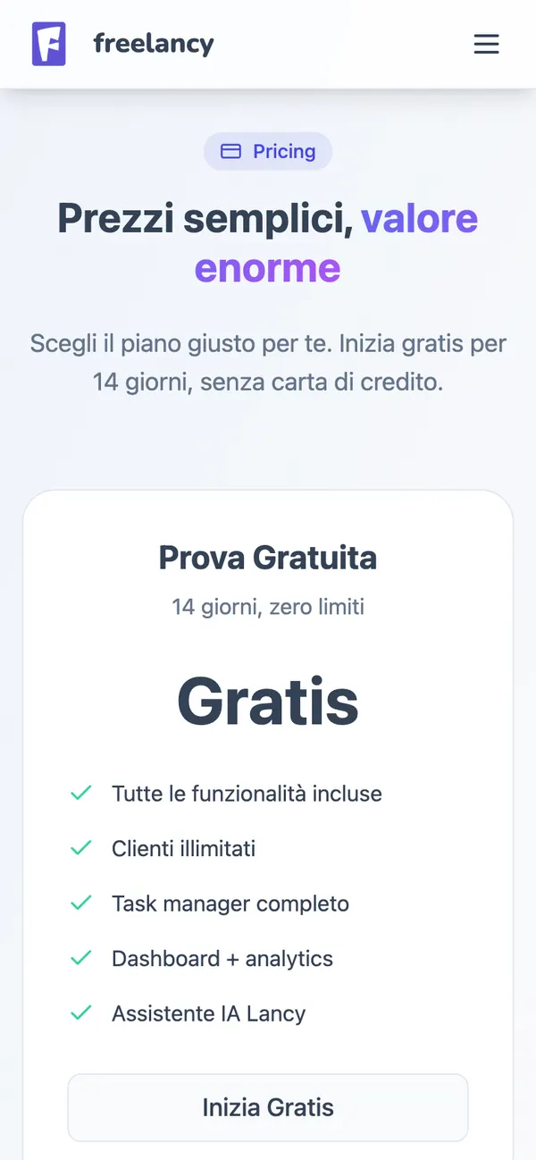I prezzi da telefono