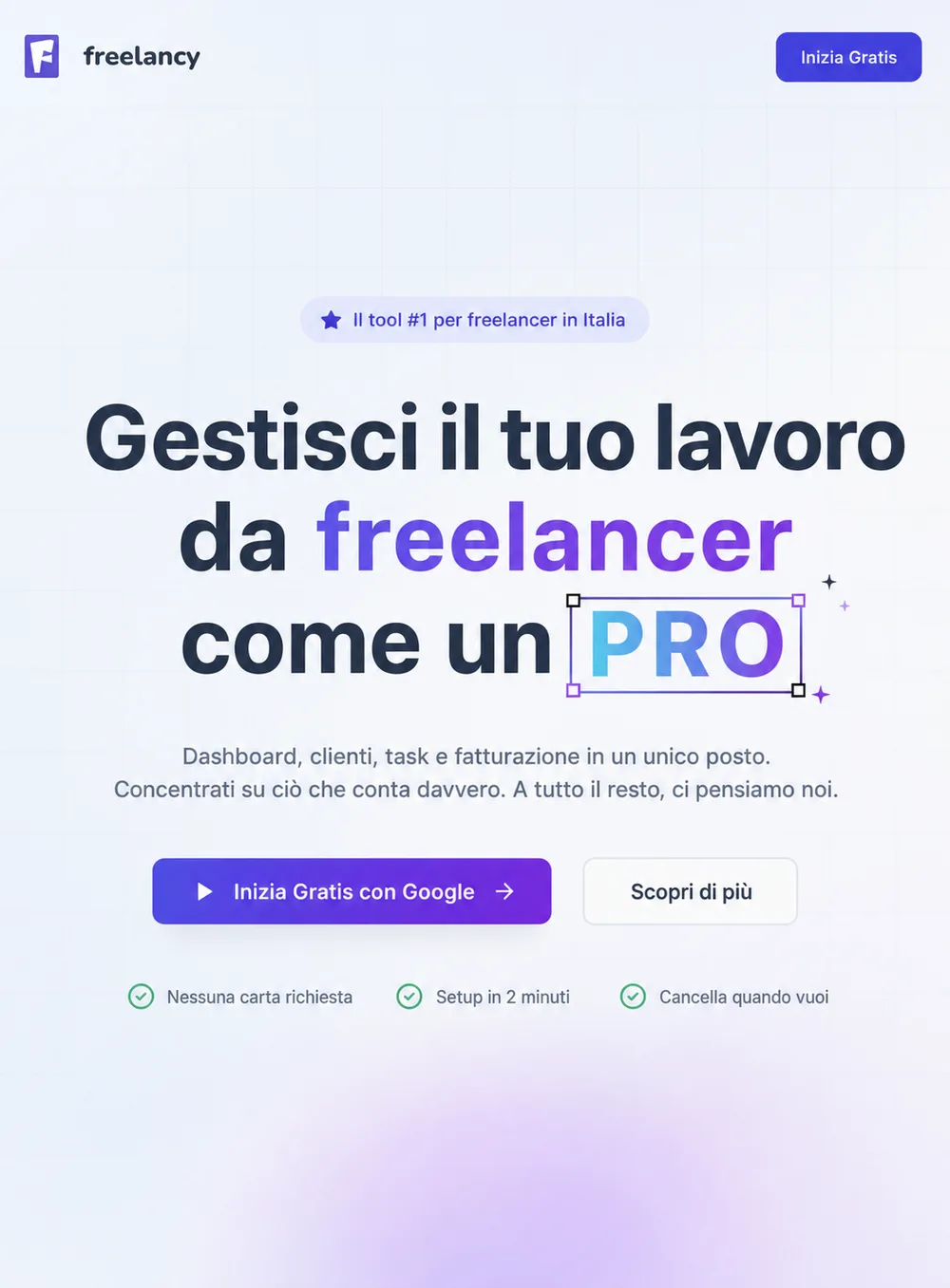 Freelancy · Web app